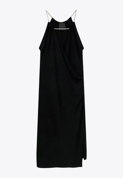 Givenchy Mini Cut-out Dress With Chain In White