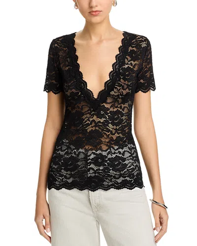 Generation Love Abigail Lace Top In Black