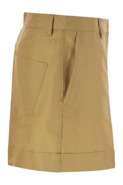 Mvp Wardrobe Cotton And Silk Bermuda Shorts