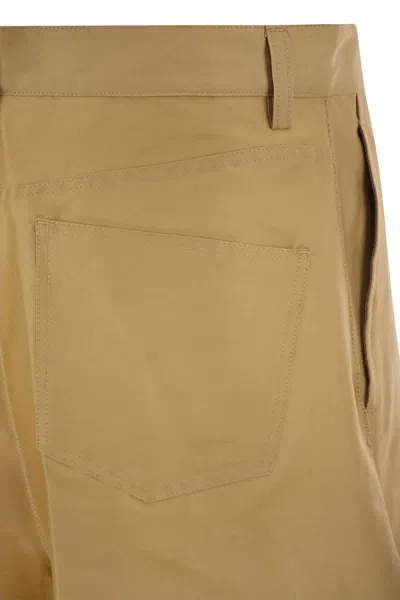 Mvp Wardrobe Cotton And Silk Bermuda Shorts