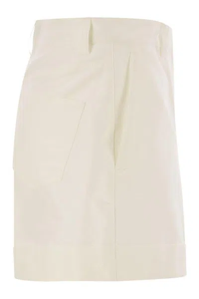 Mvp Wardrobe Cotton And Silk Bermuda Shorts