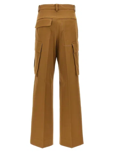 Victoria Beckham Cotton Wide-leg Cargo Pants