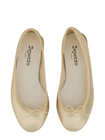 Repetto "cendrillon" Dancer Ballet Flats In Gold
