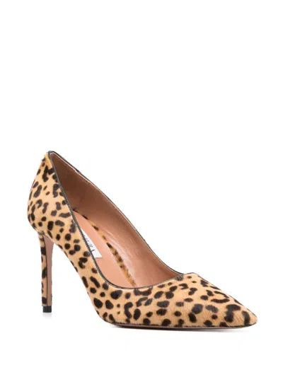 Aquazzura With Heel In Animal Print