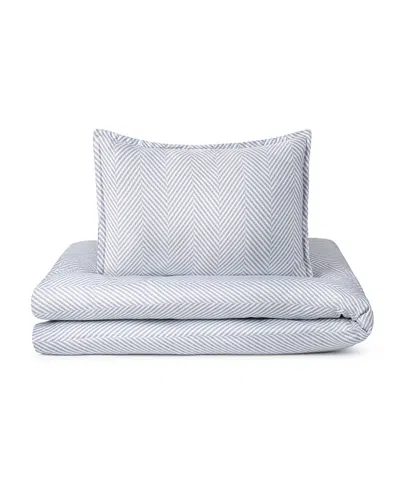 Domani Home Leze Duvet Cover, Crib In Blue