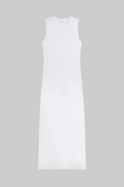 Leset Margo Sleeveless Maxi Dress In White