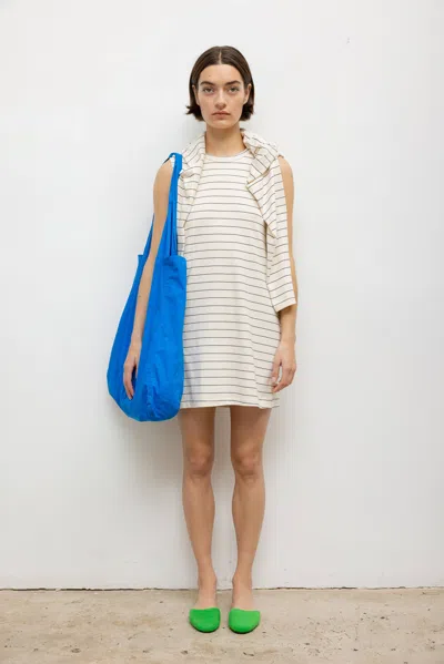 Leset Margo Stripe Sleeveless Mini Dress In Multi