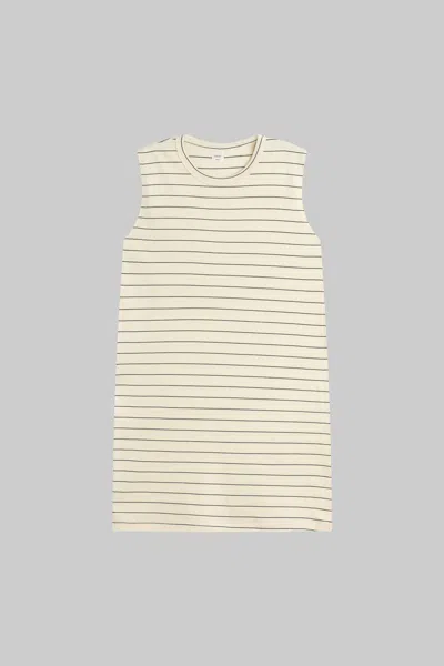 Leset Margo Stripe Sleeveless Mini Dress In Multi