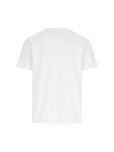 Casablanca Cotton Crew Neck T-shirt With Graphic Print