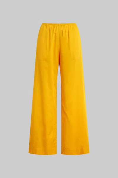 Leset Yoko Pocket Pant In Yellow