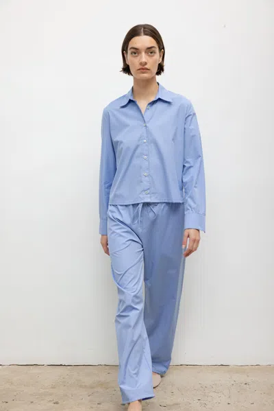 Leset Yoshi Drawstring Pant In Blue