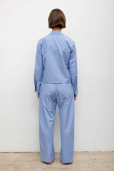 Leset Yoshi Drawstring Pant In Blue