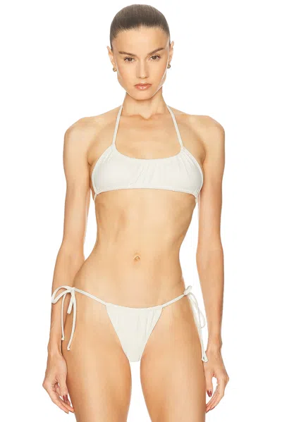 Éterne Rosie Bikini Top In White