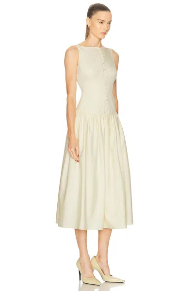 Mirror Palais Kissing Booth Lady Length Dress In Neutral