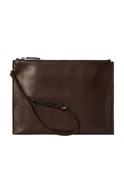 The Row Wristlet Pouch