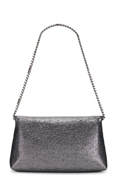Tom Ford Laminated Pochette With Chain Shoulder Strap