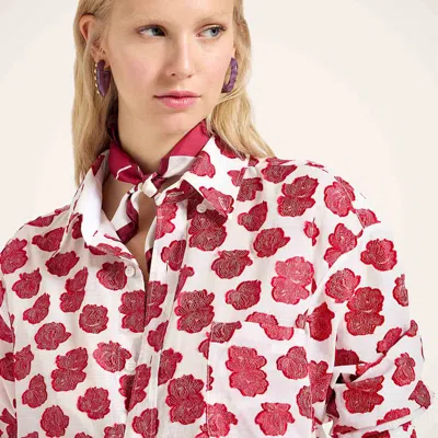 La Doublej Better Than Your Boyfriend's Shirt In Red