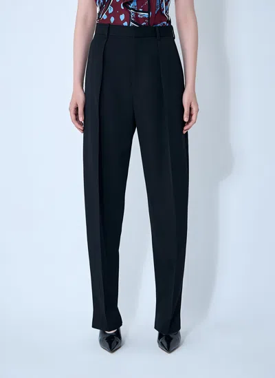 Bottega Veneta Tailored Wool Pants In Black