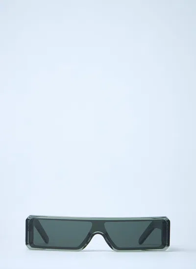 Rick Owens Gethshades Sunglasses In Green