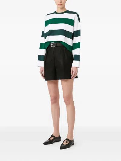 Max Mara Jesone Stretch Viscose Blend Sweater In Green