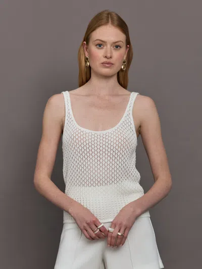 Herskind Callum Knit Top In White