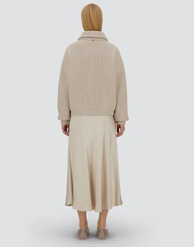 Herno Resort Cardigan In Infinity In Neutral