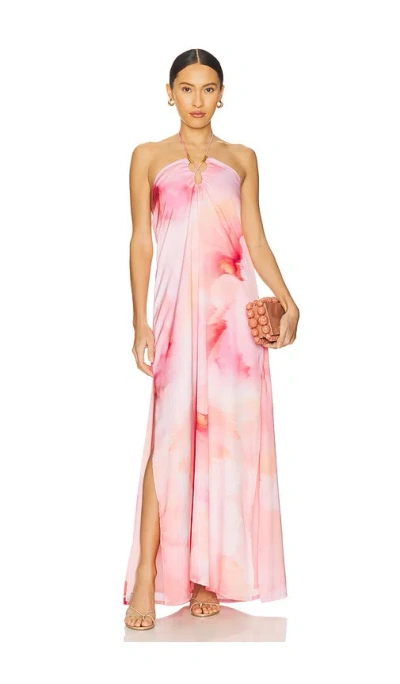 Boamar Mar Long Dress In Pink