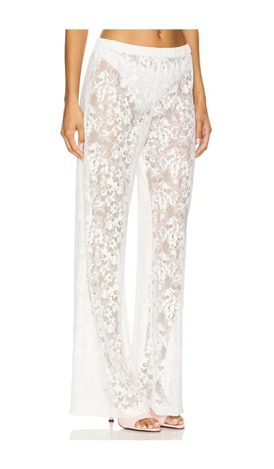 Amanda Uprichard X Revolve Mariko Pants In White