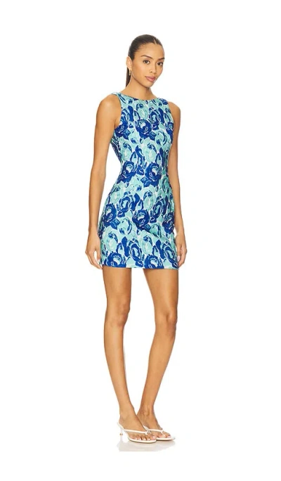 Amanda Uprichard X Revolve Marbella Mini In Blue