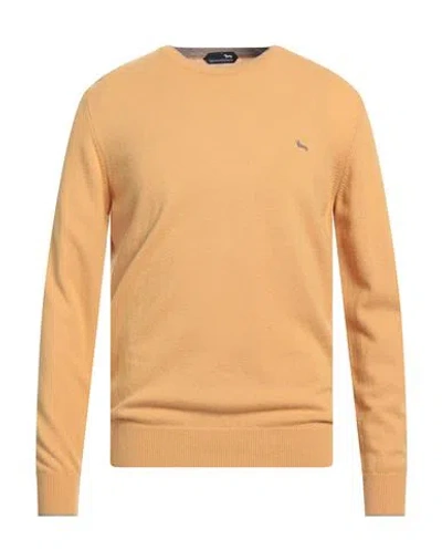 Harmont & Blaine Man Sweater Marigold Size Xl Wool, Viscose, Polyamide, Cashmere In Neutral