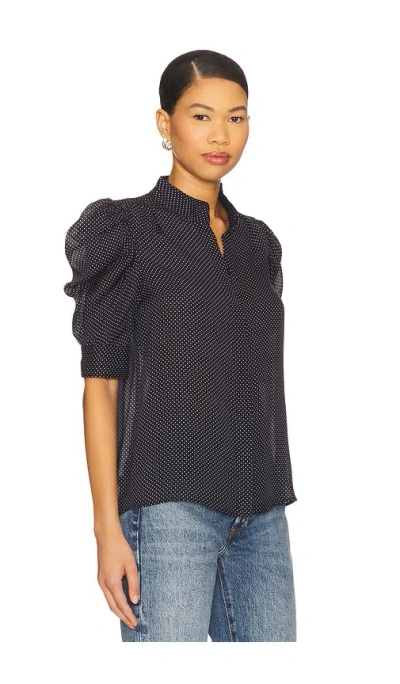 Frame The Gillian Top In Black