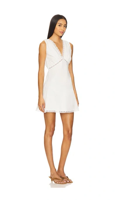 Faithfull The Brand Denise Mini Dress In White