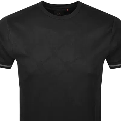 Luke 1977 Hyde Textured T Shirt Black