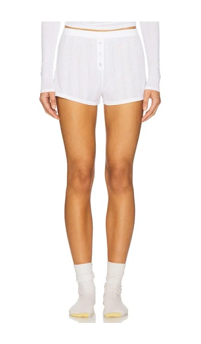 Negative Underwear Whipped Boyfriend Short In White