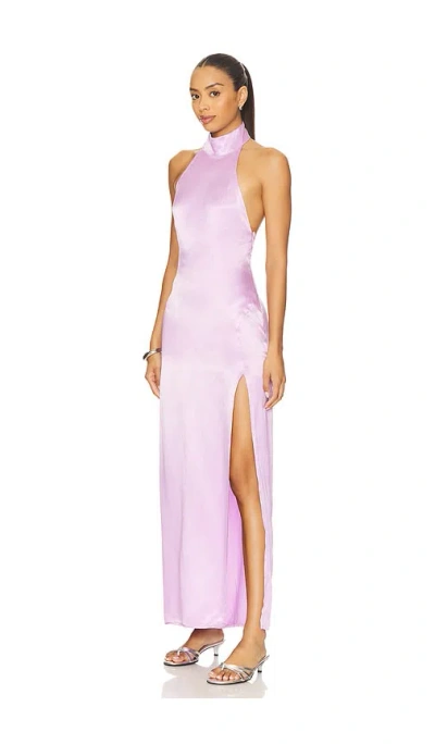 Sndys X Revolve Halter Maxi Dress In Pink