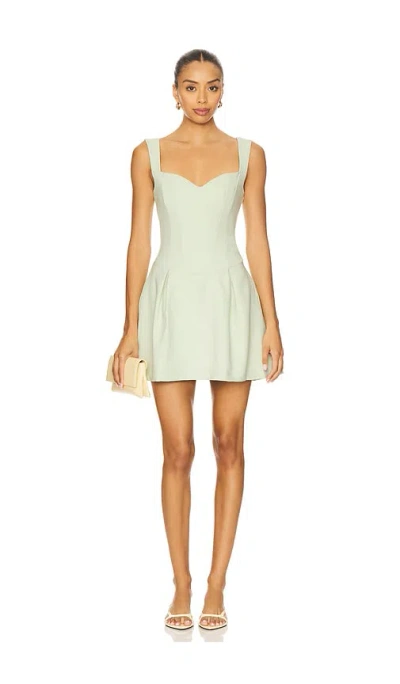 Runaway The Label Bethan Mini Dress In Green