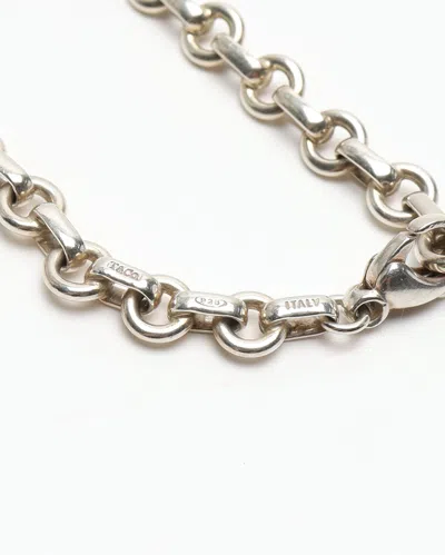 Tiffany & Co Donut Chain Sliver Bracelet In Gold
