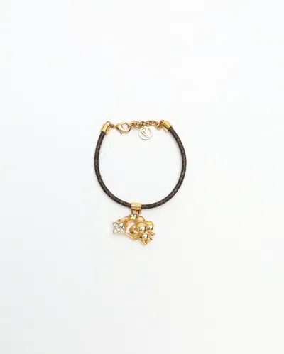 Pre-owned Louis Vuitton Vivienne Bracelet In Brown