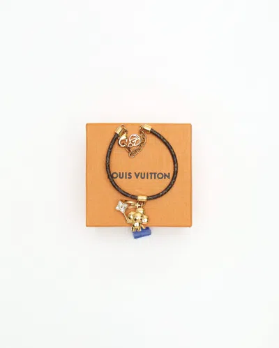 Pre-owned Louis Vuitton Vivienne Bracelet In Brown