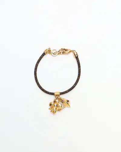Pre-owned Louis Vuitton Vivienne Bracelet In Brown