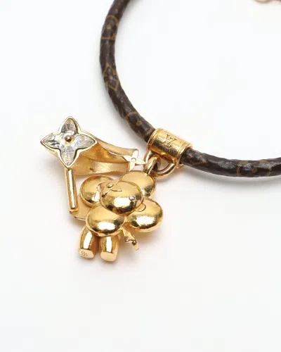 Pre-owned Louis Vuitton Vivienne Bracelet In Brown