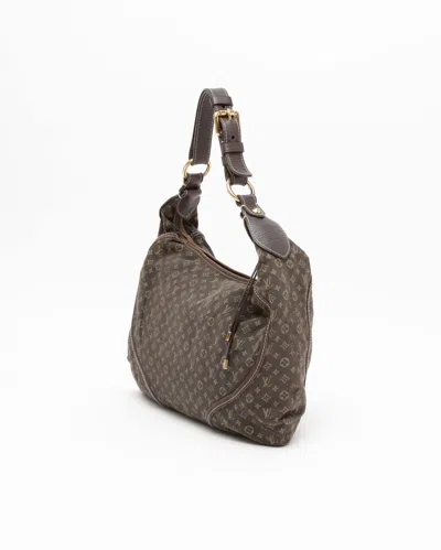 Pre-owned Louis Vuitton Mini Lin Manon Mm Hobo Bag