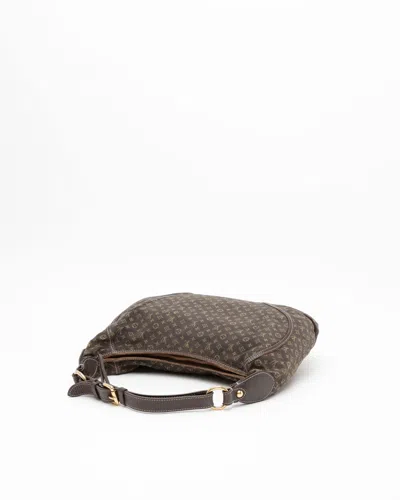 Pre-owned Louis Vuitton Mini Lin Manon Mm Hobo Bag