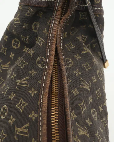 Pre-owned Louis Vuitton Mini Lin Manon Mm Hobo Bag