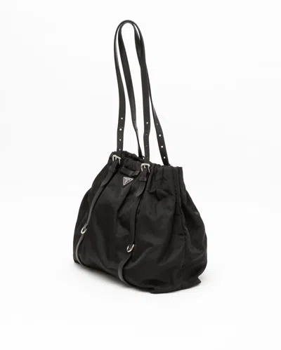 Prada Tessuto Bow Shoulder Bag