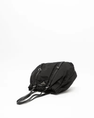 Prada Tessuto Bow Shoulder Bag