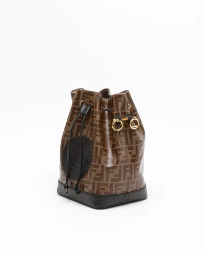 Fendi Zucca Mon Trésor Bucket Bag