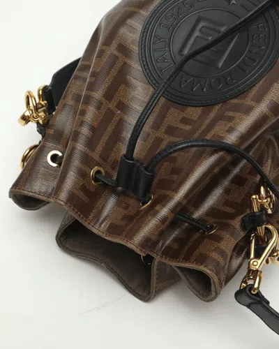 Fendi Zucca Mon Trésor Bucket Bag