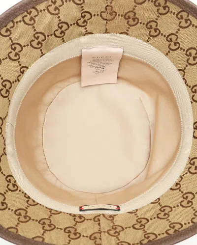 Gucci Gg Canvas Bucket Hat In Neutral