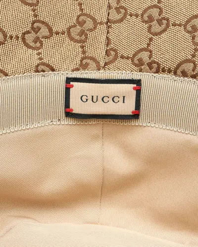 Gucci Gg Canvas Bucket Hat In Neutral
